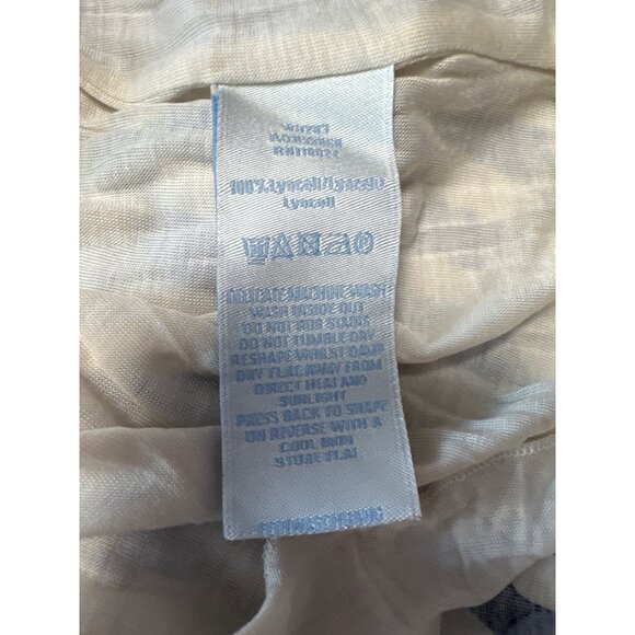 Boden Geometric Print Long Sleeve Ruched V-Neck Lined Sheath Dress Size 14R - Picture 6 of 8